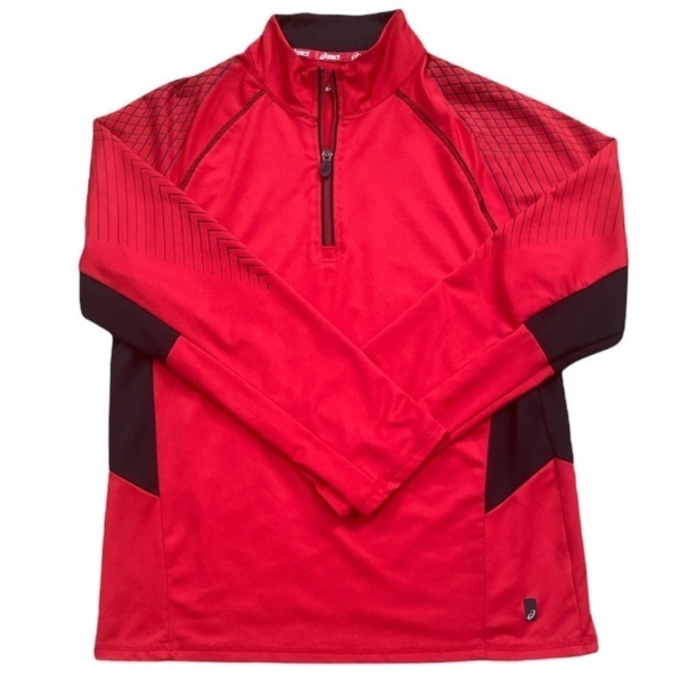 Asics Women’s‎ Quarter Zip Pullover Shirt Sz. XL